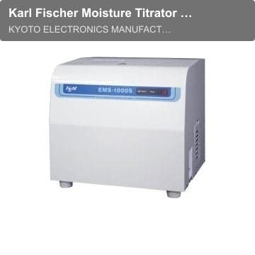 Karl Fischer Moisture Titrator (Volumetric titration) MKV-710M