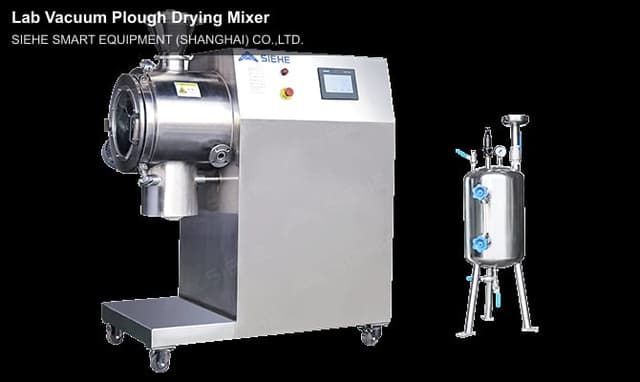 Lab Vacuum Plough Drying Mixer
