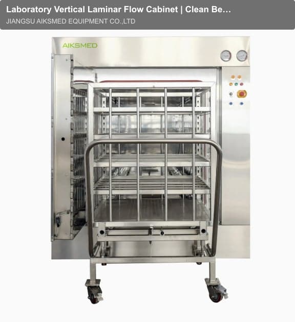 Laboratory Vertical Laminar Flow Cabinet | Clean Bench | ISO Level 5
