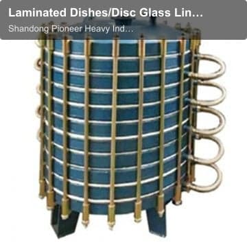 Laminated Dishes/Disc Glass Lined Steel Condenser