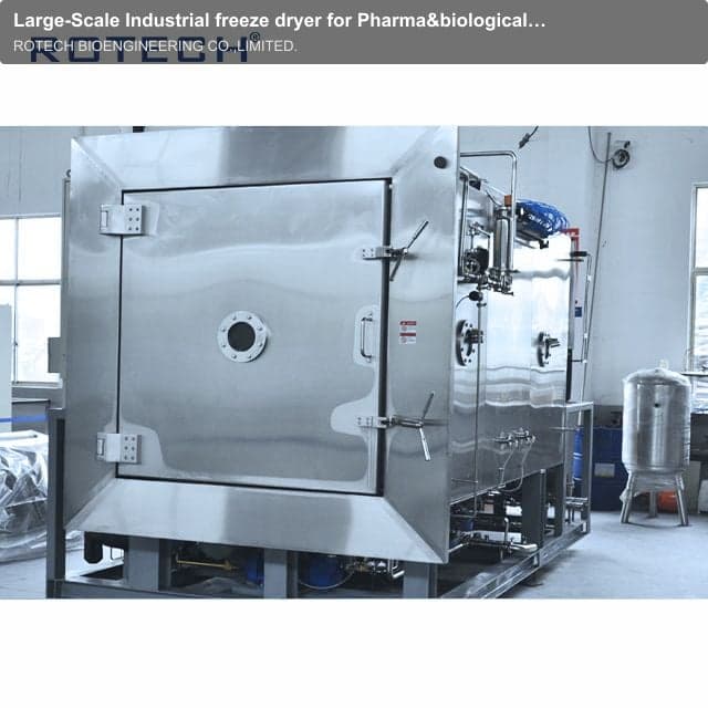 Large-Scale Industrial freeze dryer for Pharma&biological industry lyophilizer