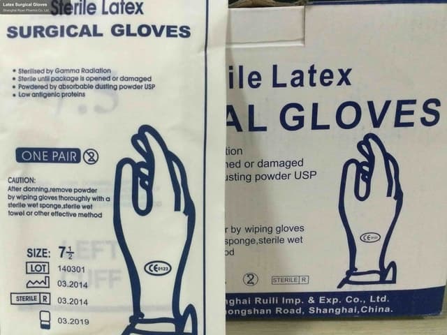 Latex Surgical Gloves