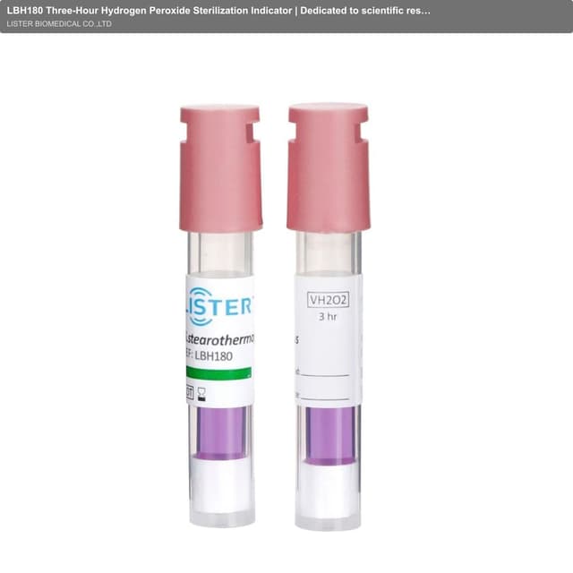 LBH180 Three-Hour Hydrogen Peroxide Sterilization Indicator | Dedicated to scientific research experiments and sterilization of medical equipment