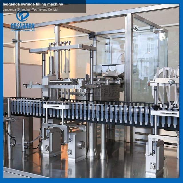 leggenda syringe filling machine