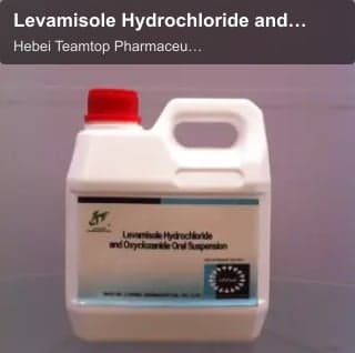 Levamisole Hydrochloride and Oxyclozanide Oral Suspension