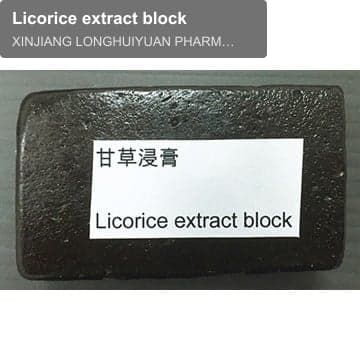 Licorice extract block