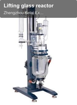 Lifting glass reactor