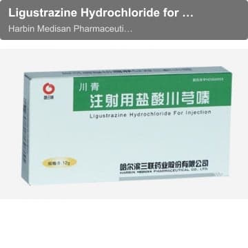 Ligustrazine Hydrochloride for Injection
