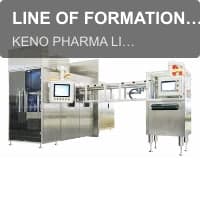LINE OF FORMATION (BLOWING) – FILLING – SEALING (BFS) OF PLASTIC AMPOULES AND VIALS FOR INFUSION SOL