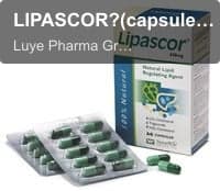 LIPASCOR?(capsule) other excipients and drug formulation