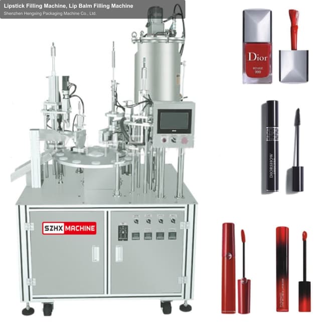 Lipstick Filling Machine, Lip Balm Filling Machine