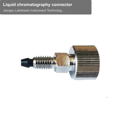 Liquid chromatography connector