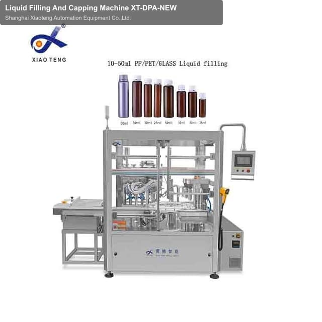 Liquid Filling And Capping Machine XT-DPA-NEW