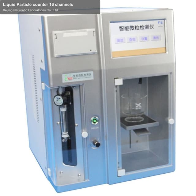 Liquid Particle counter 16 channels