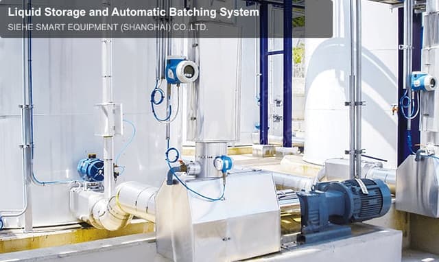 Liquid Storage and Automatic Batching System