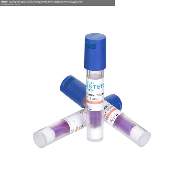 LISTER1-hour rapid biological indicator Biological indicator for hospital disinfection supply center