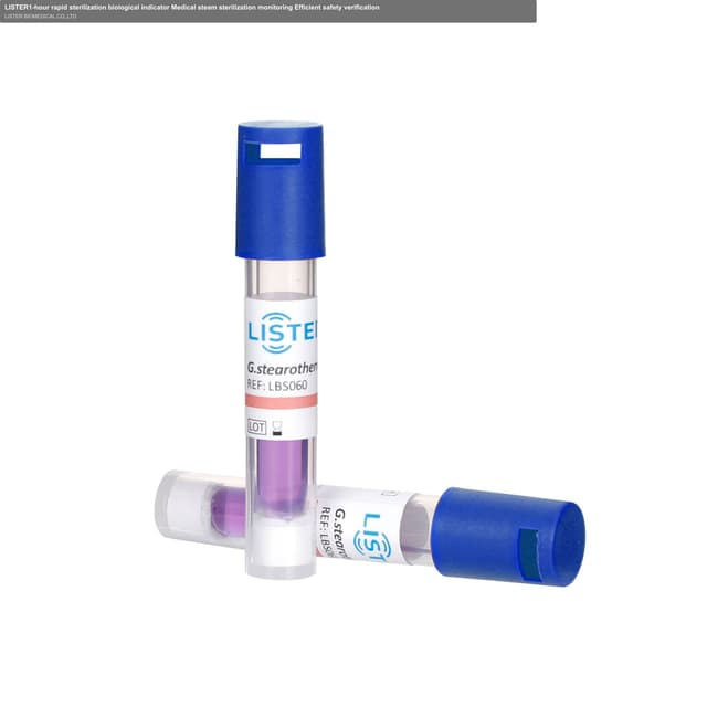 LISTER1-hour rapid sterilization biological indicator Medical steam sterilization monitoring Efficient safety verification