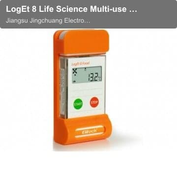 LogEt 8 Life Science Multi-use PDF Temperature Data Logger