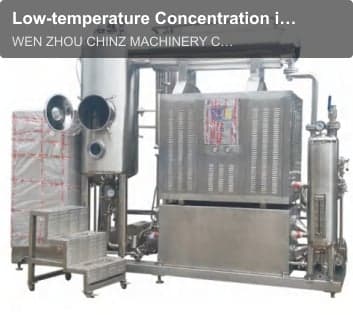 Low-temperature Concentration installation