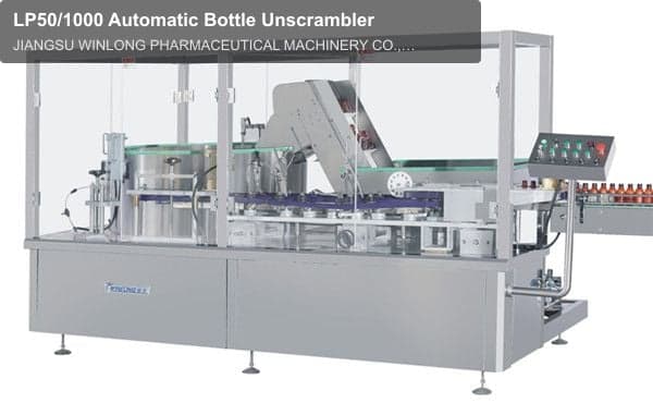 LP50/1000 Automatic Bottle Unscrambler