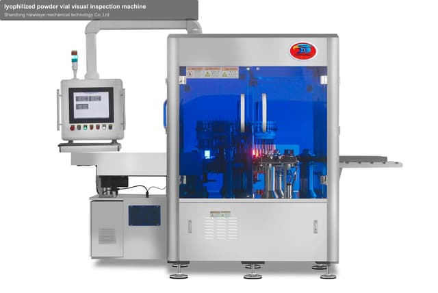 lyophilized powder vial visual inspection machine