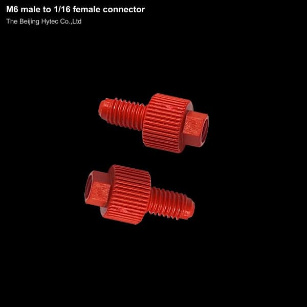 M6 male to 1/16 female connector