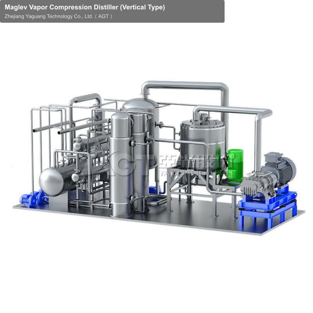 Maglev Vapor Compression Distiller (Vertical Type)