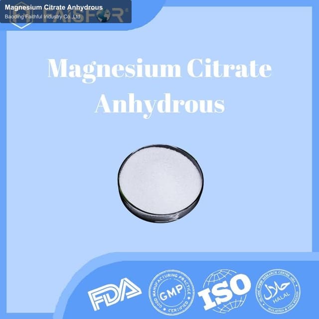 Magnesium Citrate Anhydrous