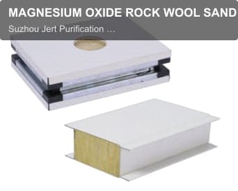 MAGNESIUM OXIDE ROCK WOOL SANDWICHCLEAN ROOM PANEL