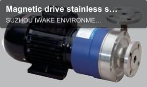 Magnetic drive stainless steel pump without mechanical seal (MPS SERIES)