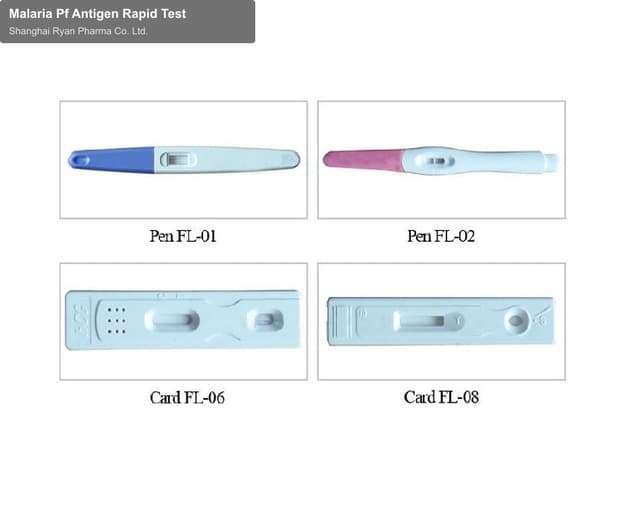 Malaria Pf Antigen Rapid Test