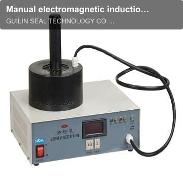 Manual electromagnetic induction aluminum foil sealing machine sr-800