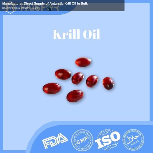 Manufacturer Direct Supply of Antarctic Krill Oil in Bulk