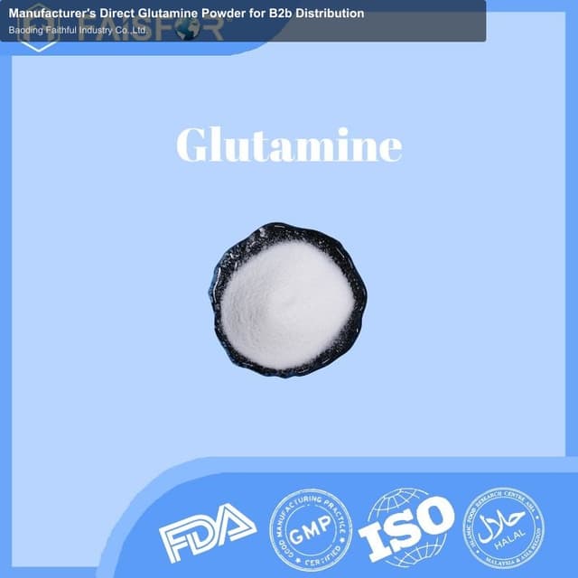 Manufacturer′s Direct Glutamine Powder for B2b Distribution