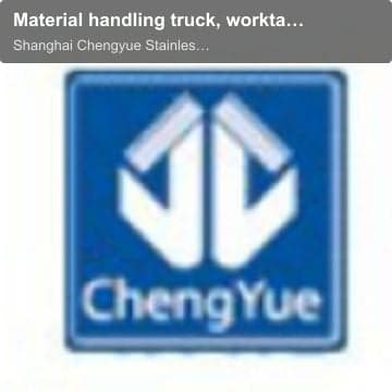 Material handling truck, worktable