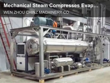 Mechanical Steam Compresses Evaporator