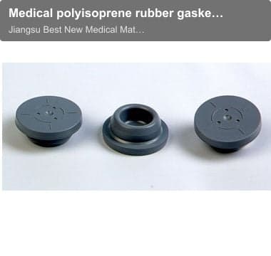 Medical polyisoprene rubber gasket (22PP-1)