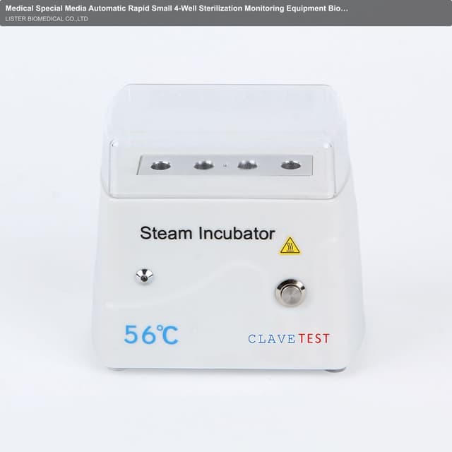 Medical Special Media Automatic Rapid Small 4-Well Sterilization Monitoring Equipment Biological Indicator Reader
