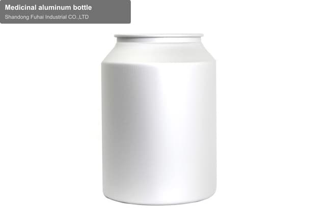 Medicinal aluminum bottle