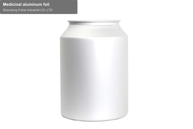 Medicinal aluminum foil