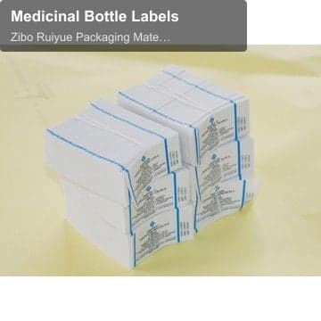 Medicinal Bottle Labels