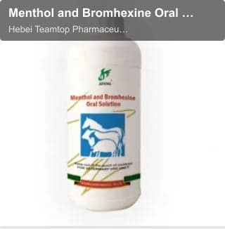 Menthol and Bromhexine Oral Solution