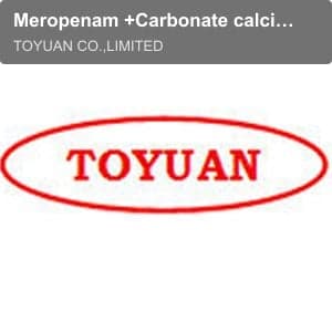 Meropenam +Carbonate calcium