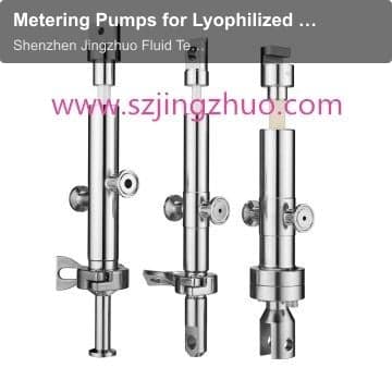 Metering Pumps for Lyophilized products dosing filling