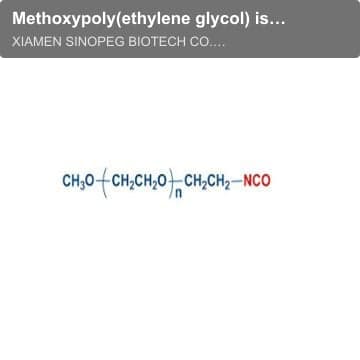 Methoxypoly(ethylene glycol) isocyanate
