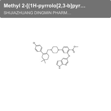 Methyl 2-[(1H-pyrrolo[2,3-b]pyridin-5-yl)oxy]-4-[4-[[2-(4-chlorophenyl)-4,4-dimethylcyclohex-1-enyl]