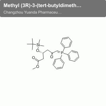 Methyl (3R)-3-(tert-butyldimethylsilyloxy)-5-oxo-6-triphenylphosphoranylidenehexanoate