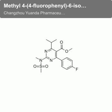 Methyl 4-(4-fluorophenyl)-6-isopropyl-2-[(N-methyl-N-methylsulfonyl)amino]pyrimidine-5-carboxylate