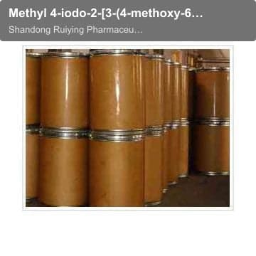 Methyl 4-iodo-2-[3-(4-methoxy-6-methyl-1,3,5-triazin-2-yl)ureidosulfonyl]benzoate sodium salt