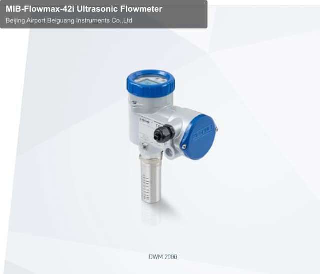 MIB-Flowmax-42i Ultrasonic Flowmeter